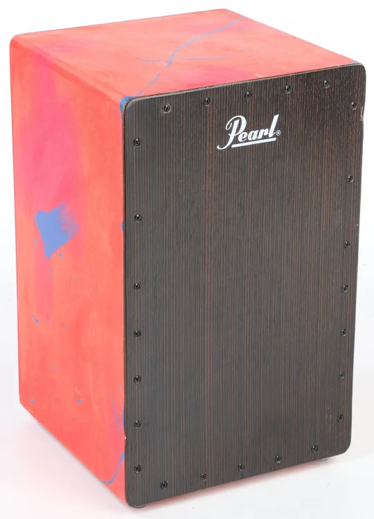 Pearl Primero Cajon - Abstract Red