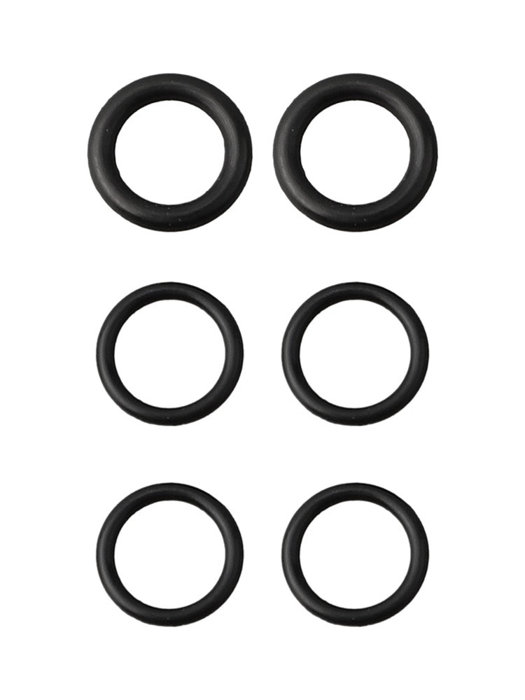 Practical Bike O-Ring 6pcs/set Accessories Black Caliper Five-wire Body