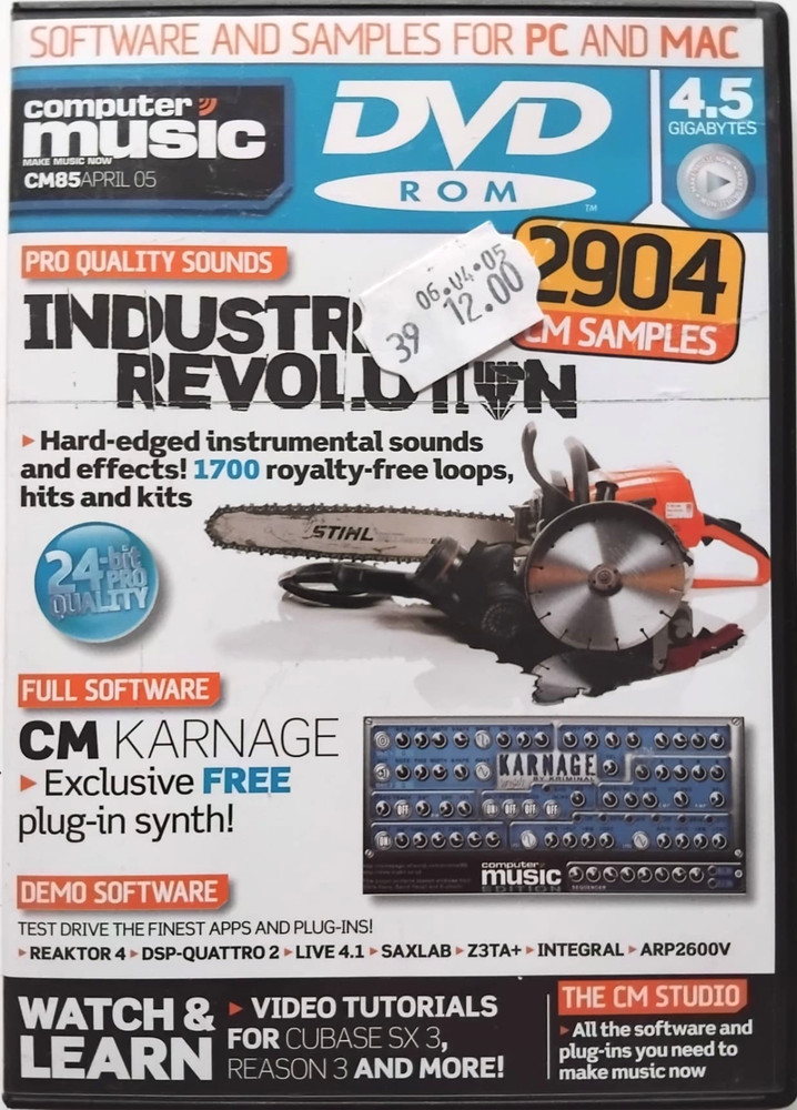 DVD Computer Music 85