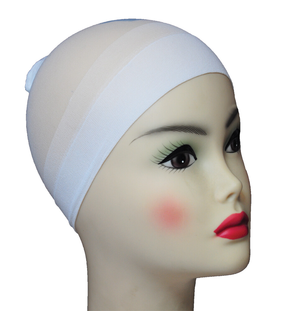 Wig Stocking Cap White - Lacey Wigs