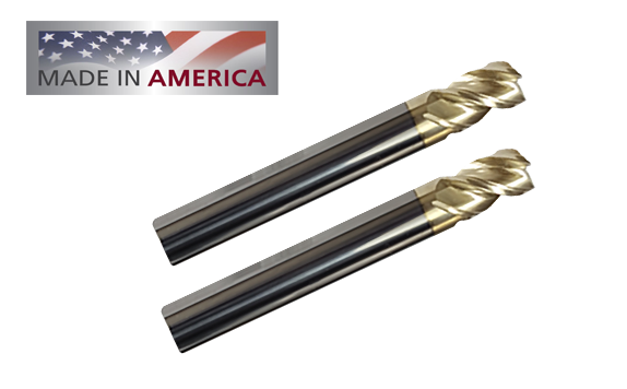 2 PACK COMPATIBLE MODULUS ARMS EXTREME READYMILL "ZrN" COATED END MILL