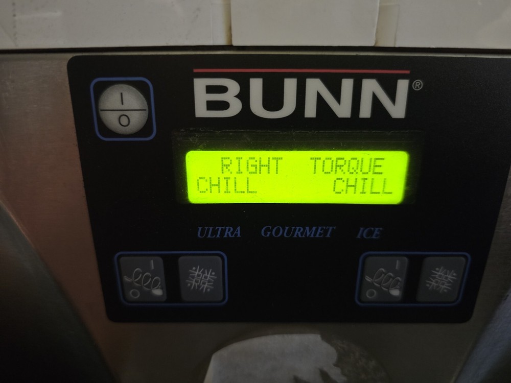 Bunn Ultra-2 Slush Machine Frozen Beverage System Base Only ~ Sensor Error