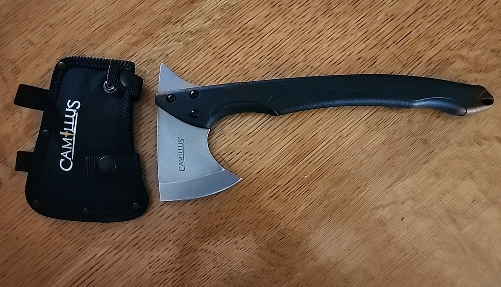 Camillus Hatchet Axe With Sheath Brand New