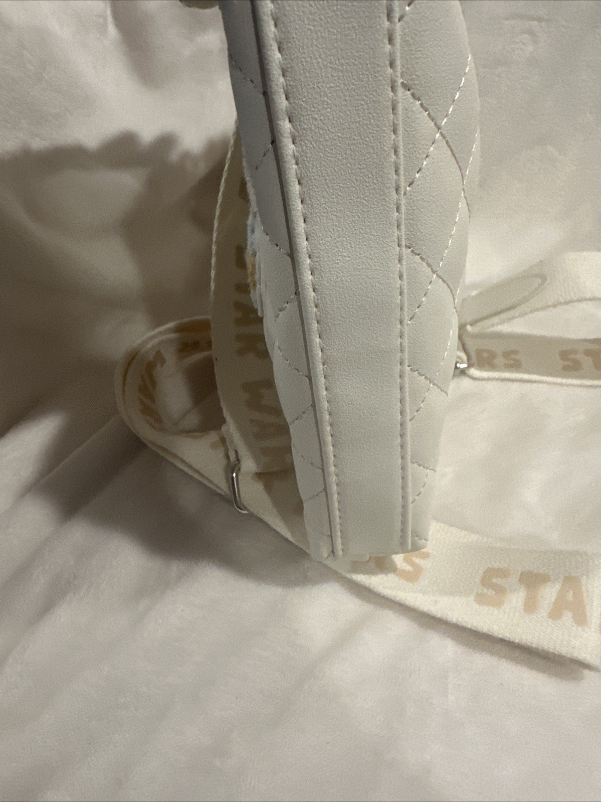 New Disney Parks 2023 Star Wars Grogu Crossbody Bag with Coin Purse White