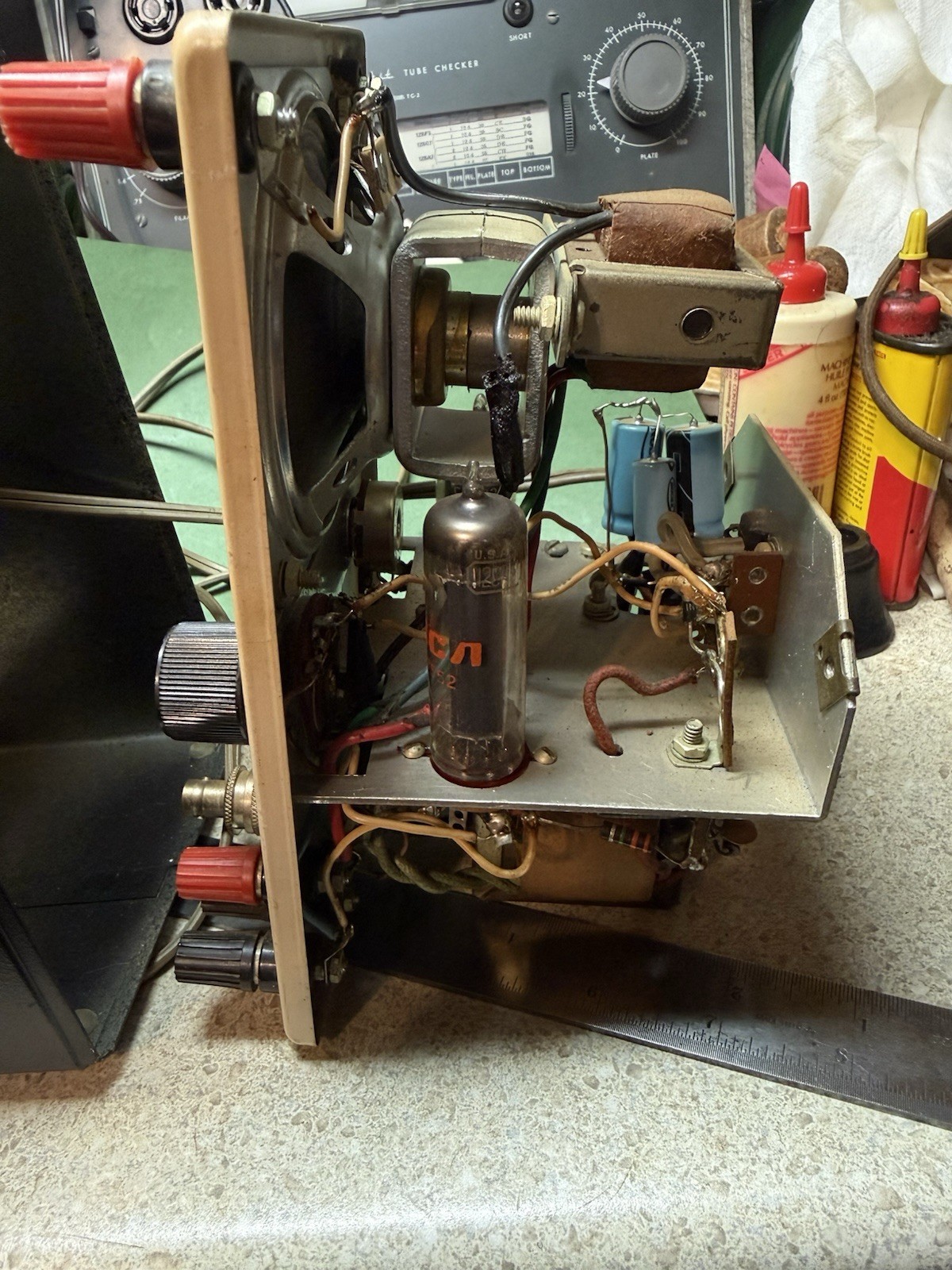 Vintage Heathkit Signal Tracer model IT-12 With Probe