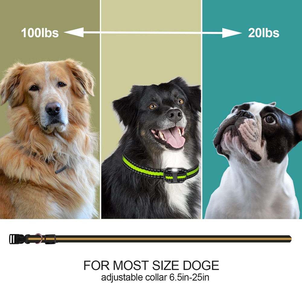 Electric Dog Training Collar with Remote 1640FT, E-Shock, Safe Training Modes