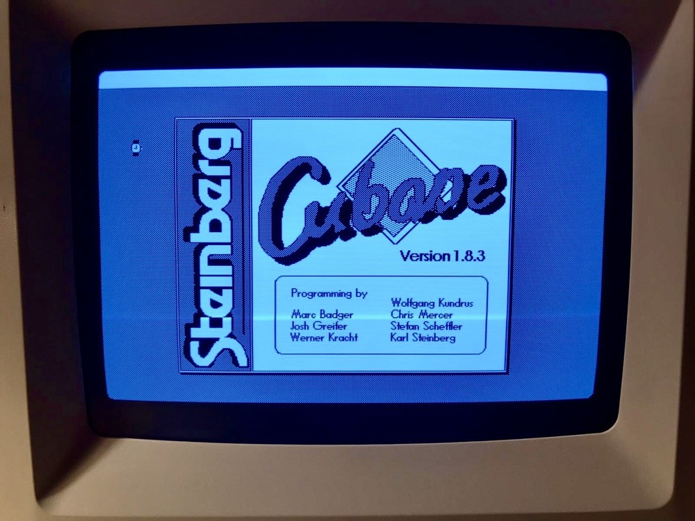 Cubase v.1.8.3 per Macintosh, 2 Floppy 800 K