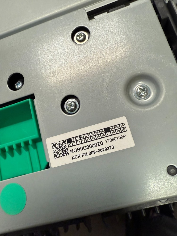 NCR 009-002973 BILL VALIDATOR UNTESTED READ