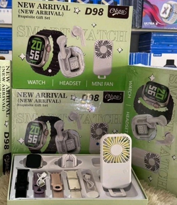 Smart Watch Gift Set Manual D98 SEALED