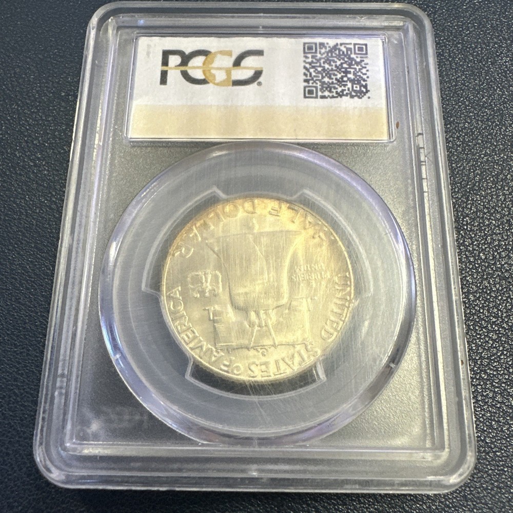 1951-S FRANKLIN HALF DOLLAR PCGS MS65 FBL