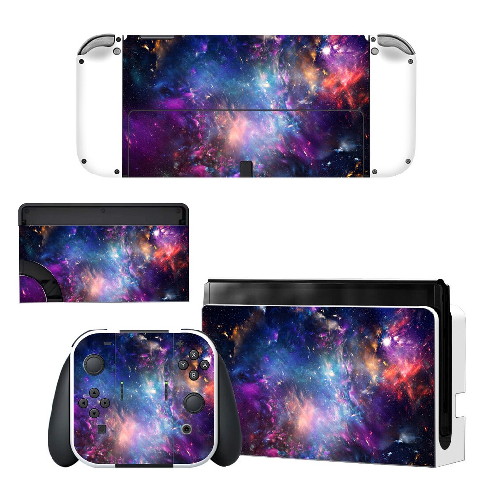 Shockproof Colorful Sticker Protective Decals For N Switch OLED Consoles
