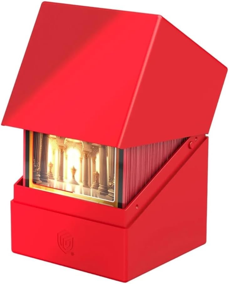 Ultimate Guard Boulder(TM) Deck Case 100+ Solid, Colour: Red