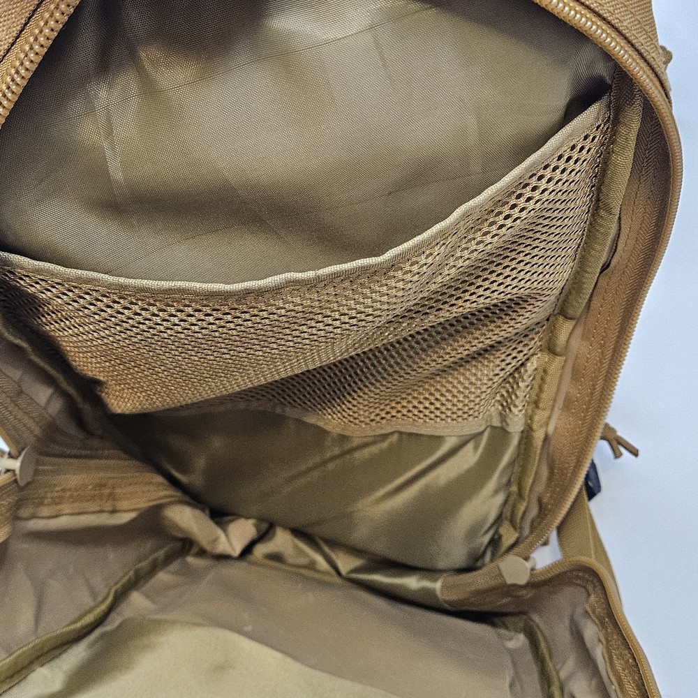 Multi-Purpose Tactical Backpack Brown Medium Hiking Pack