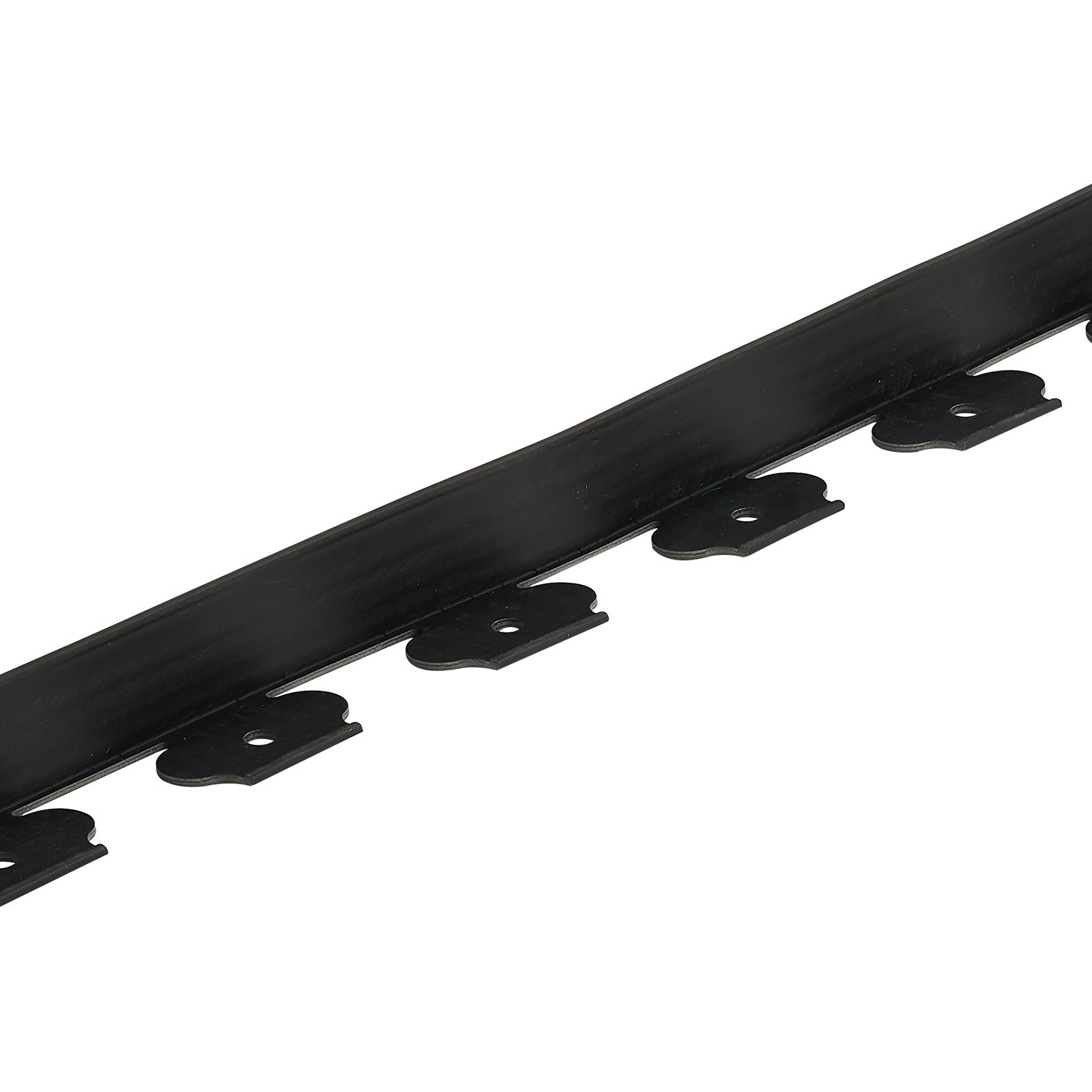 Uimoso 20ft x 2in L-Shaped Plastic Garden Edging, Durable No-Dig Border