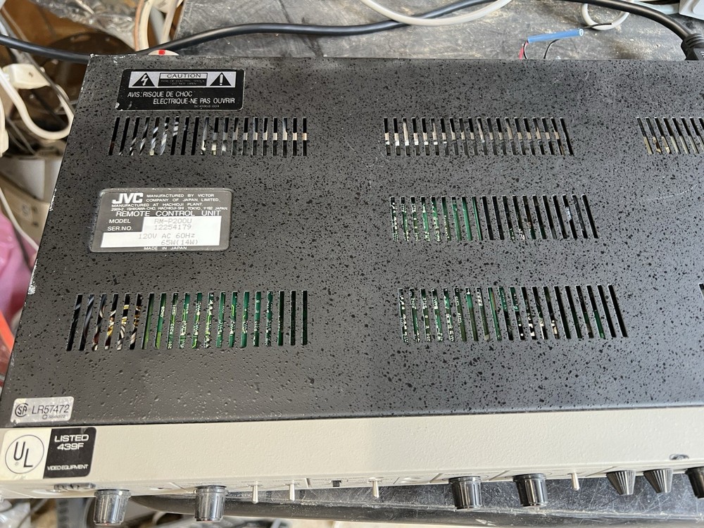 JVC RM-P200 REMOTE CONTROL UNIT RM-P200U