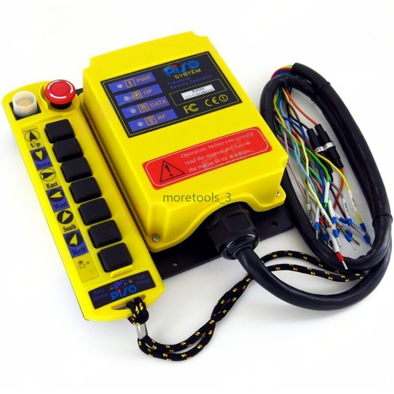 B200S 1 Control 2 Transmitters Hoist Crane industrial Control Construction Set--