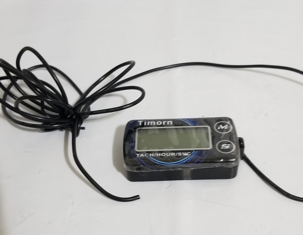 Small Engine Hour Meter Small Engine Digital Inductive Waterproof Tiny Tach