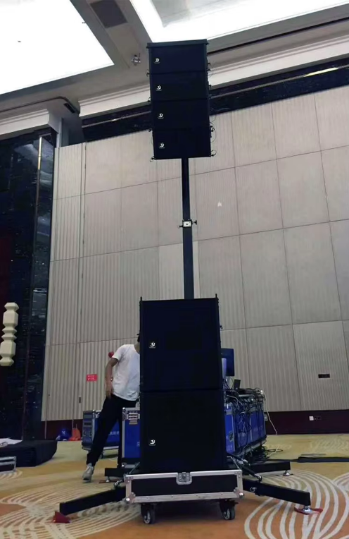 Crank Stand 2-6M Adjustable Height Lifter Line Array Lifting Tower Sound Speaker