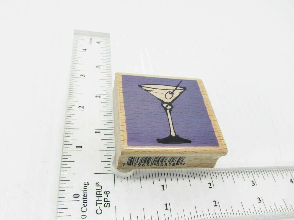 Drinks Rubber Stamp - Stamp Set A800