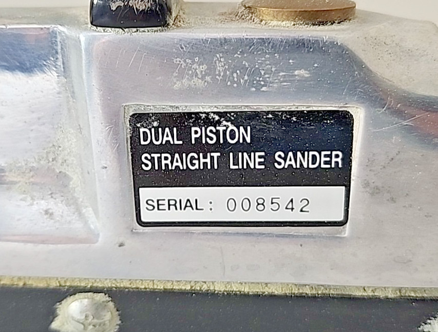 Double Piston Straight Line Sander Powermate