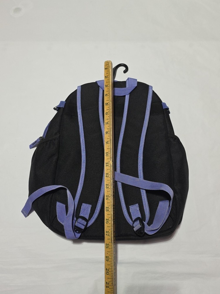 DSG Baseball Softball BAG Backpack Purple Black Bat 2 Bat Ex Cond