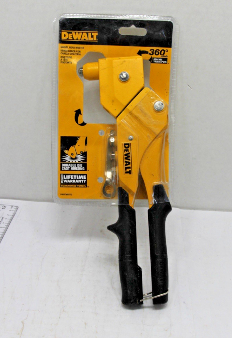 Dewalt Heavy Duty Swivel Head Rivet Gun