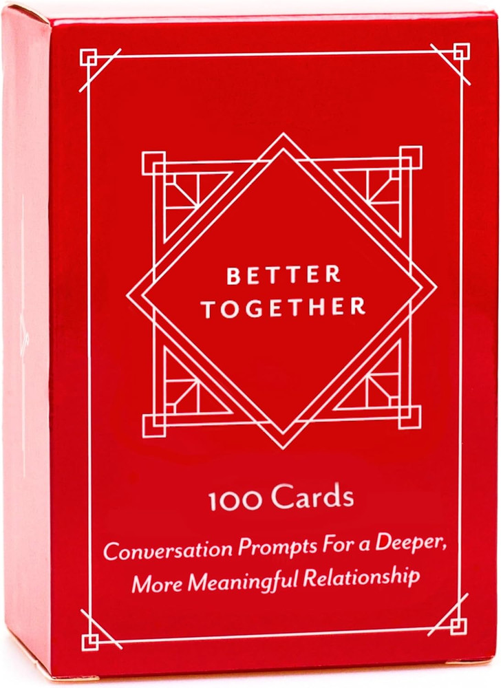 Couples Conversation Cards Game – 100 Romantic & Deep Questions for Date Night –