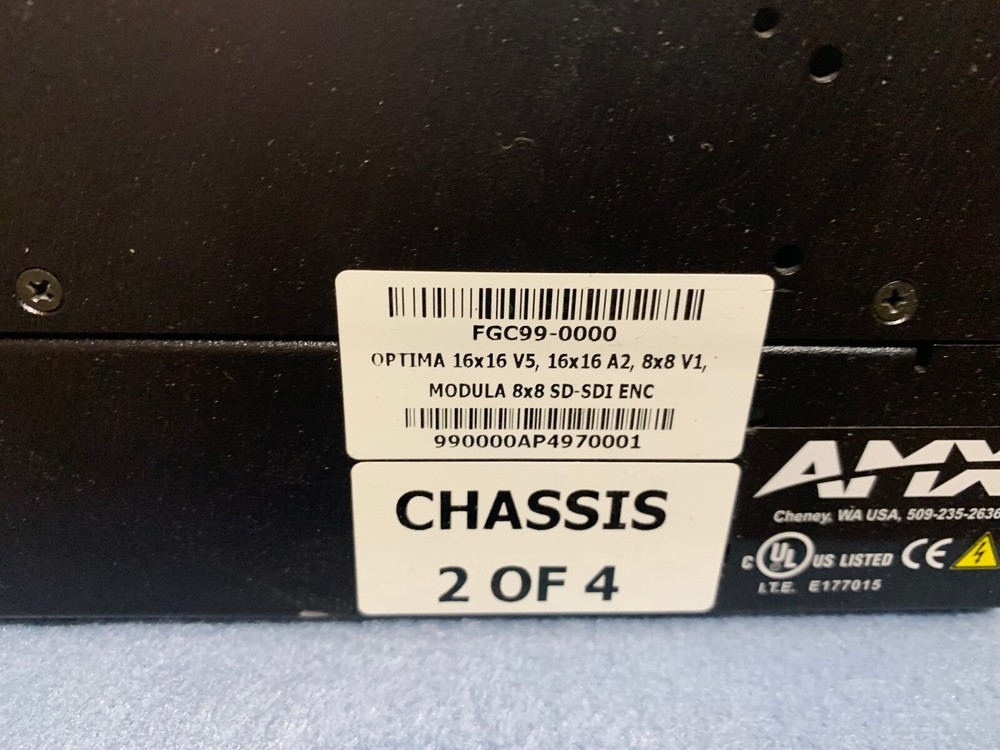 AMX Autopatch Optima 16 x16 V5, A2 ^^^