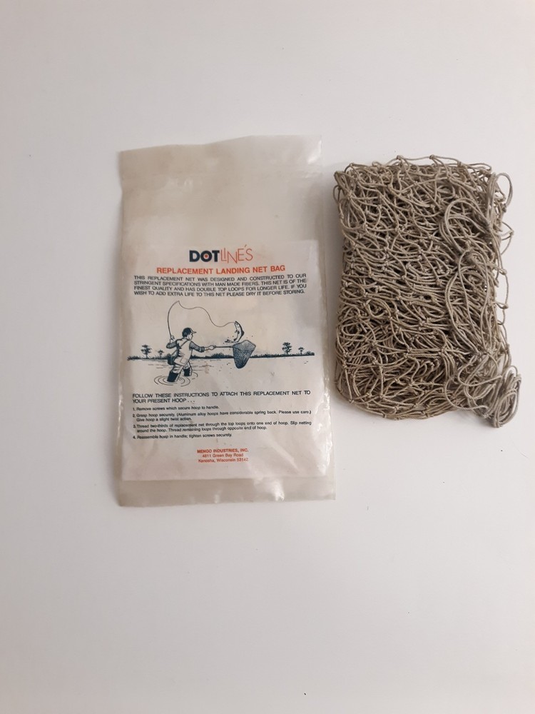 Dot Lines Replacement Landing Net Bag Hook Proof