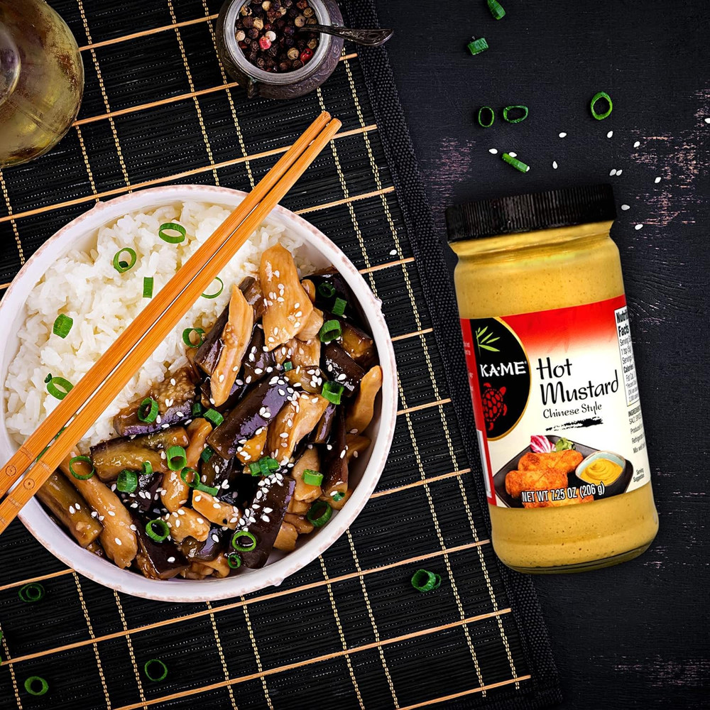 Hot Peppered Mustard, 7.25 Oz