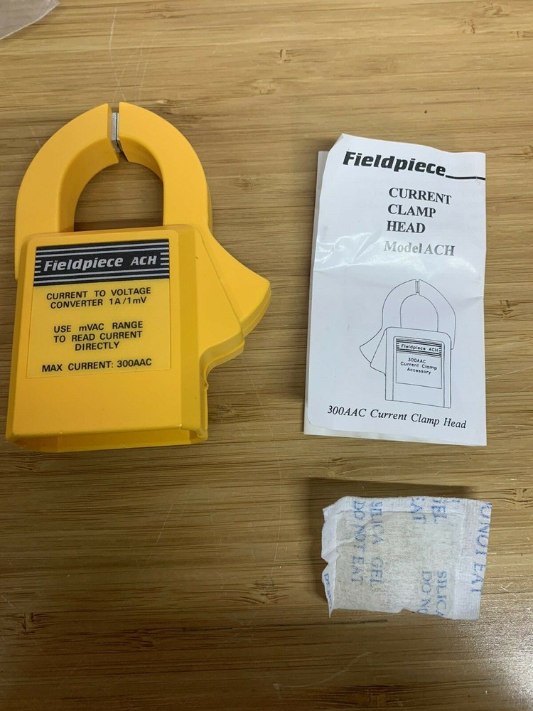 Fieldpiece ACH Current Clamp Accessory - Max current: 300AAC