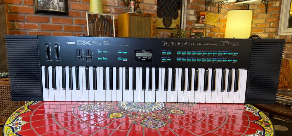 Yamaha DX27S FM 4OP Algorithm Synthesizer 1985
