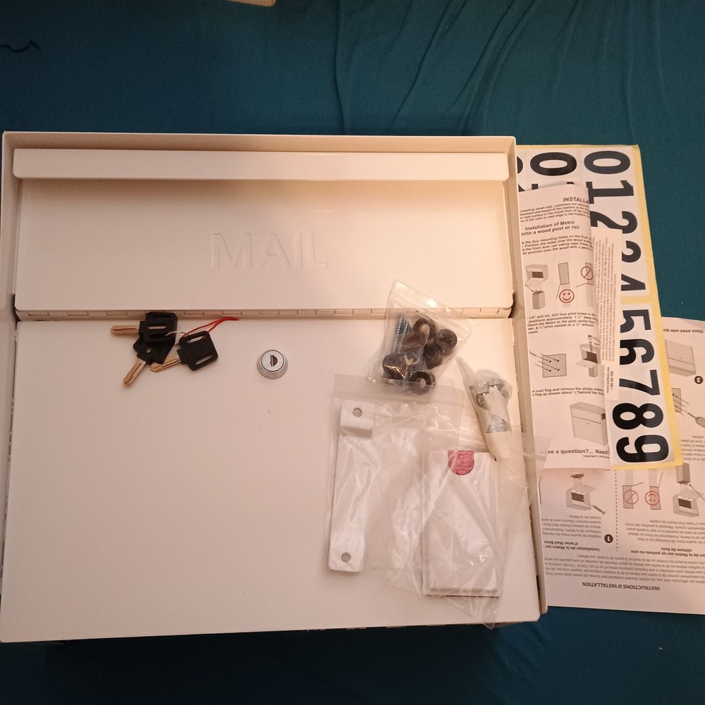 Mail Boss High Securit Wall-Mount Locking Mailbox