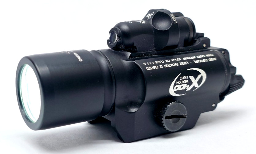 Surefire X400 Weaponlight w/ Red Laser & Mount.