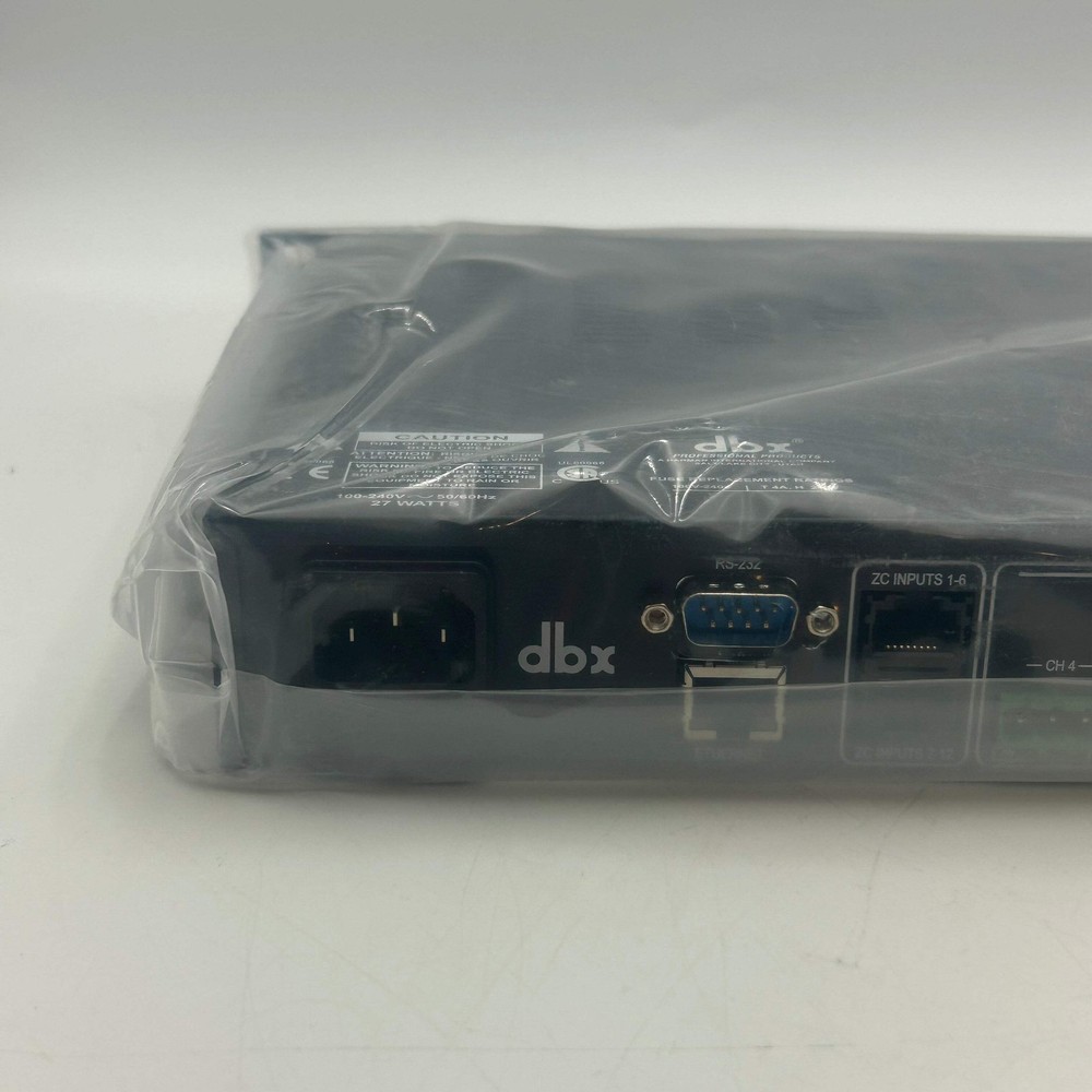dbx ZonePro 641m Digital Zone Processor Black New Open Box