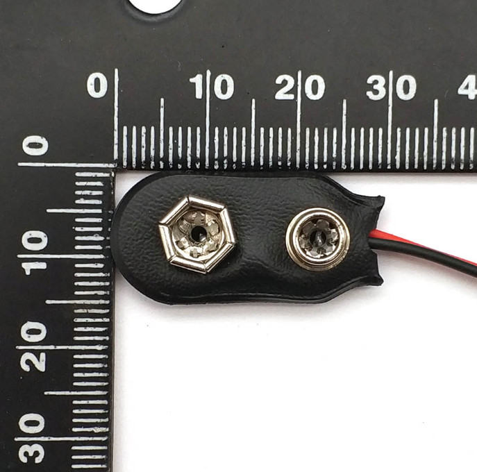 10pc 9V battery button I-shaped one-shaped battery button connected battery lead