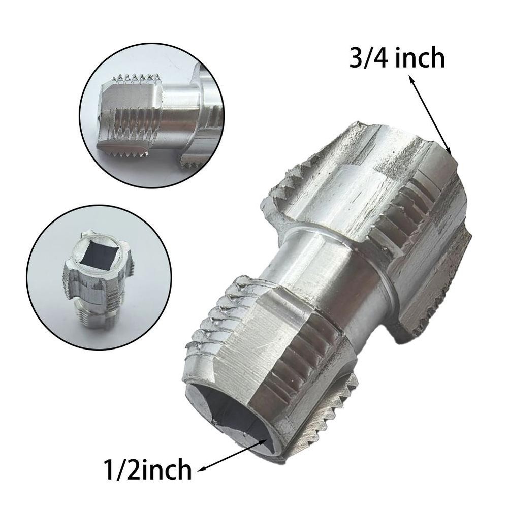 Efficient Water Pipe Internal Thread Opener for 4 Point and 6 Point Use