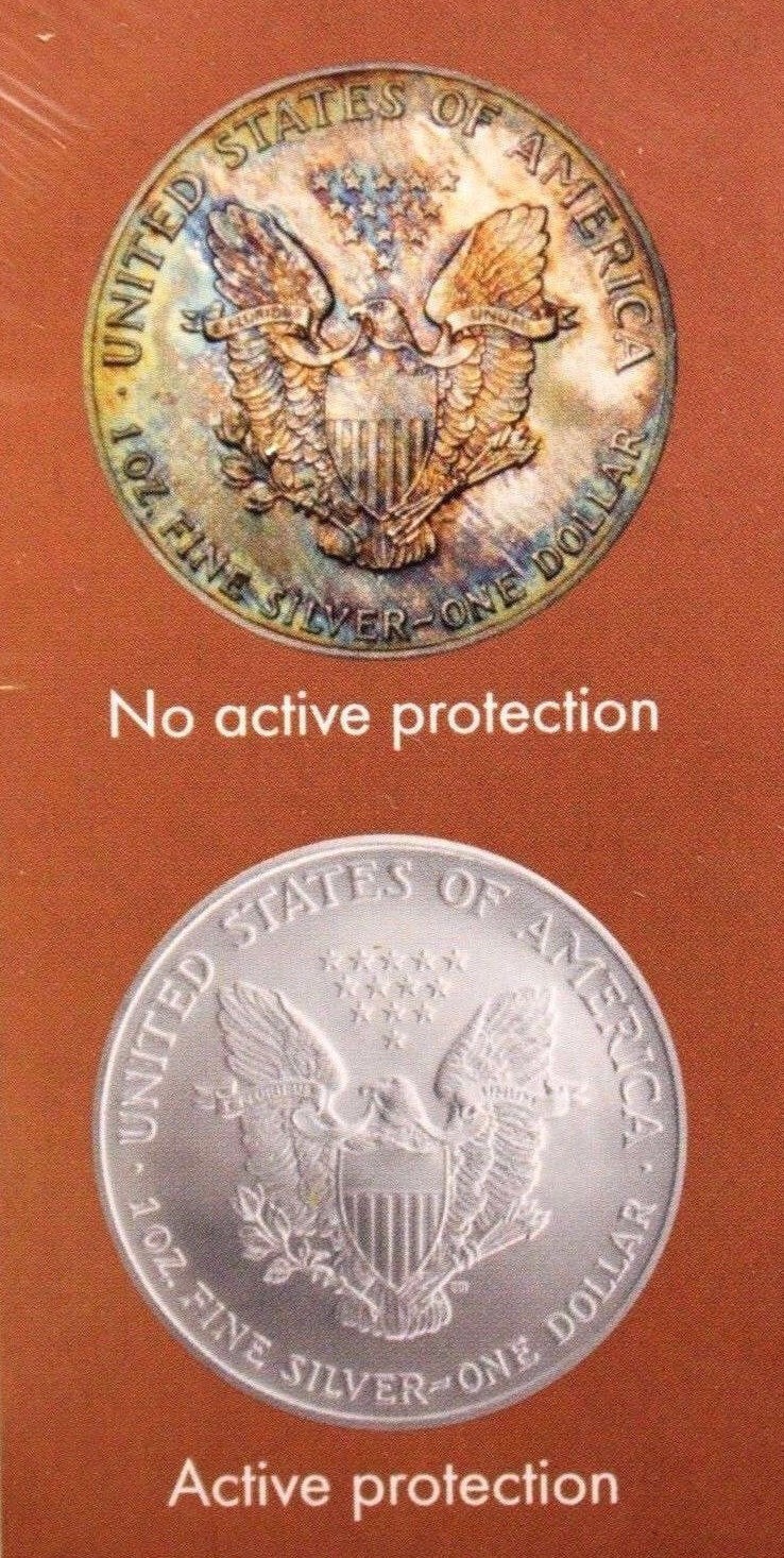 New Proof Set Protection Storage Box US Mint Coin Holder Lighthouse Intercept