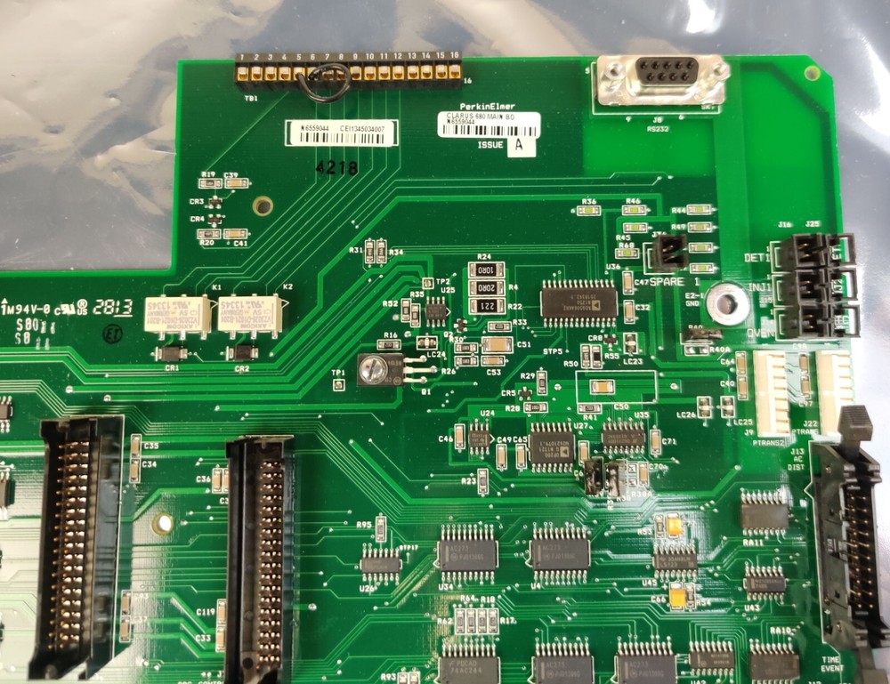PerkinElmer Clarus 680 GC System N6559044 issue A Main Board