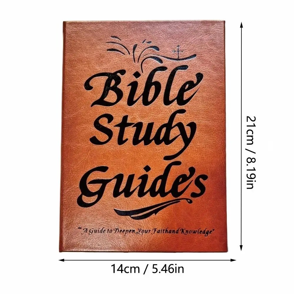 66-Page Bible Study Guide, Daily Devotional Journal Notebook Based Planner