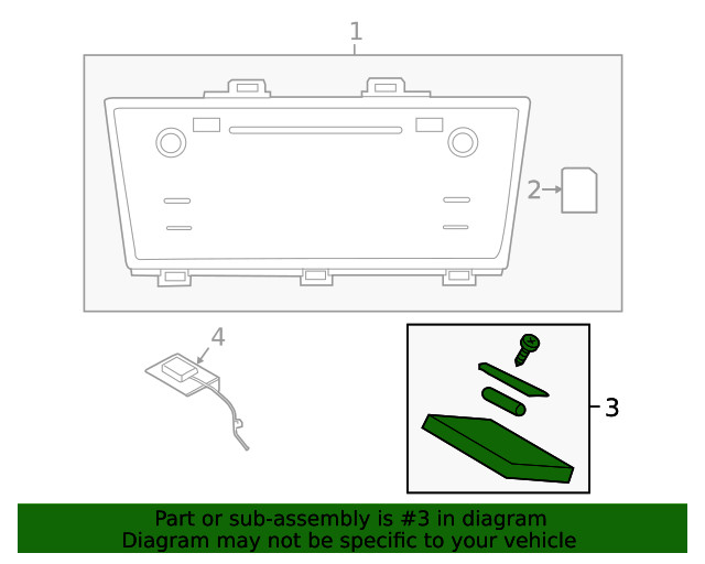 Genuine Subaru Control Module 86229AL21A