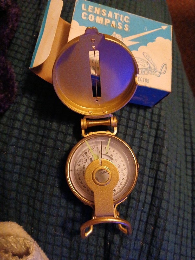 Lensatic Compass NEW in Box