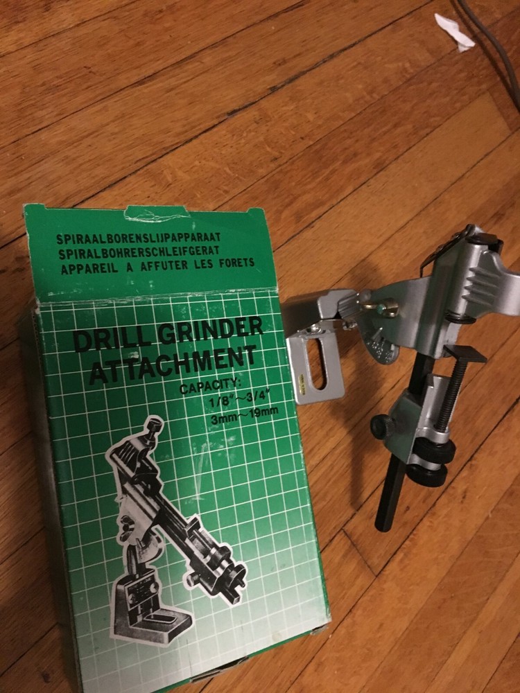 Drill grinder attachment