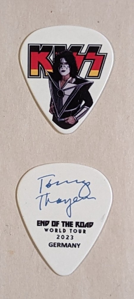 KISS 2023 End of the Road GERMANY Flag Guitar Picks