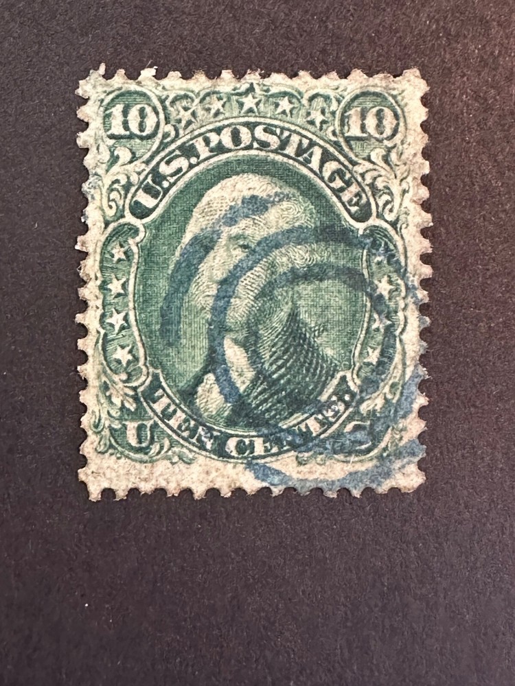 Scott # 68 2024 Scott Catalogue Value $60.00