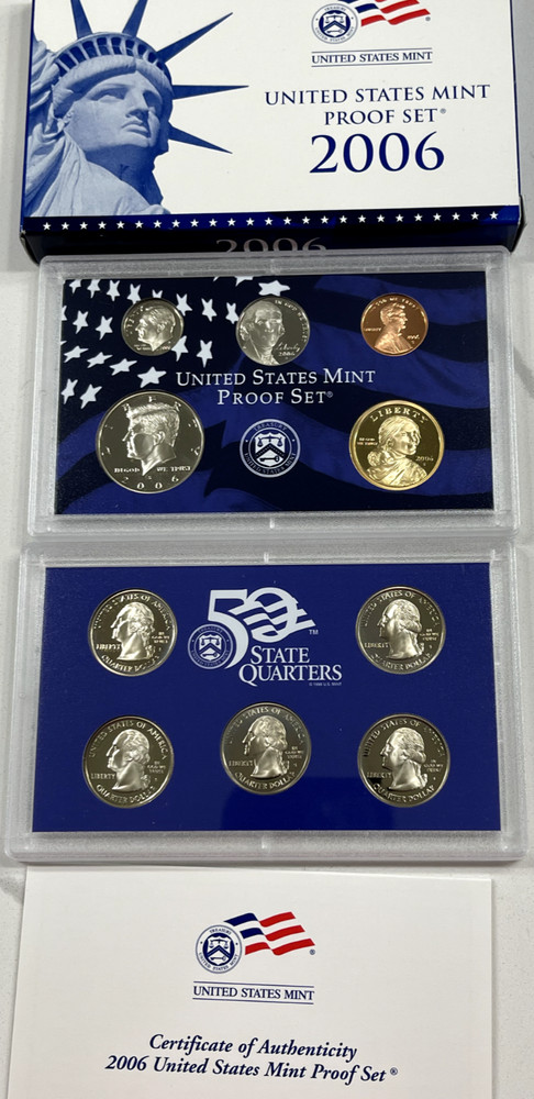2006 United States Mint Proof Set w/COA "50 State Quarters"