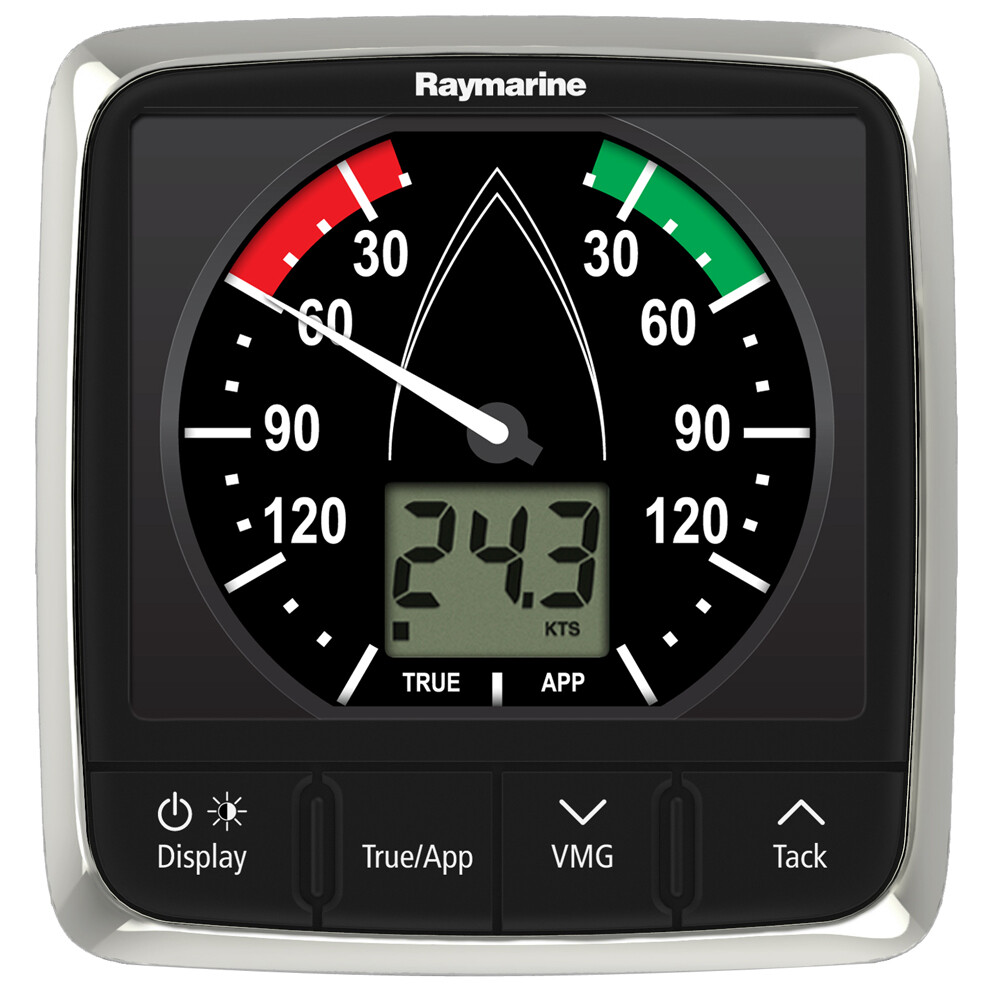 Raymarine i60 Analog Wind Display System with ST60 Masthead Wind Vane Transducer