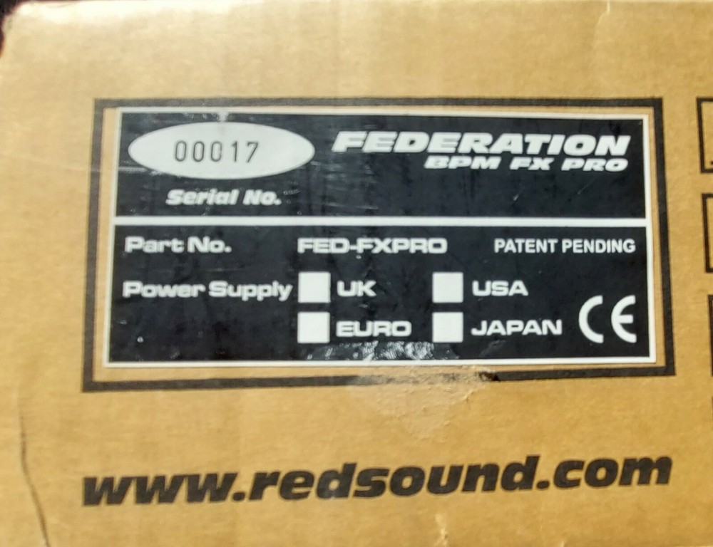 Federation BPM-FX-DJ