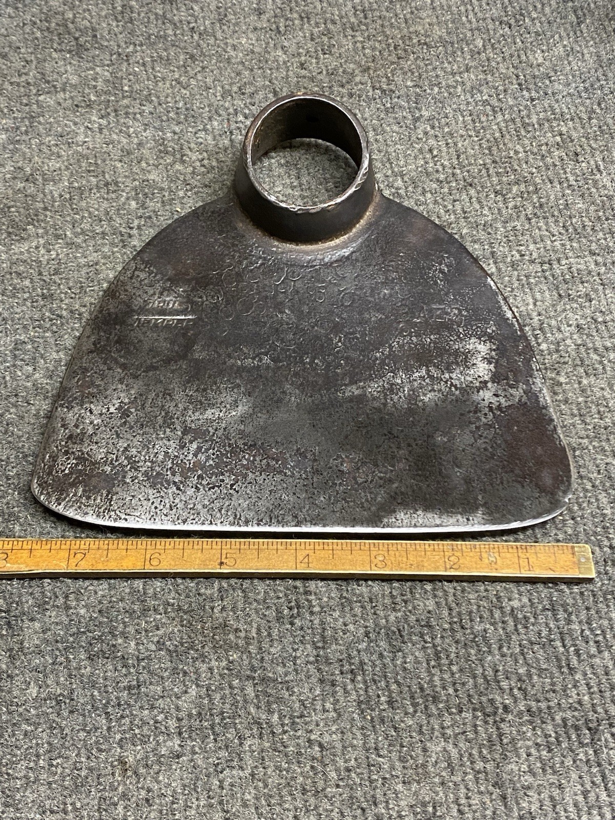 Vintage True Temper Round Eye Gardening Hoe 7-1/2” Wide No. AE2 USA