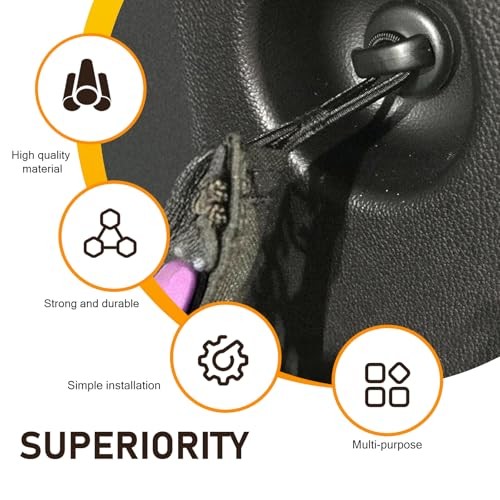 4PCS Car Cargo Net Hooks, Cargo Net Replacement Hooks, Multi-Functional Car
